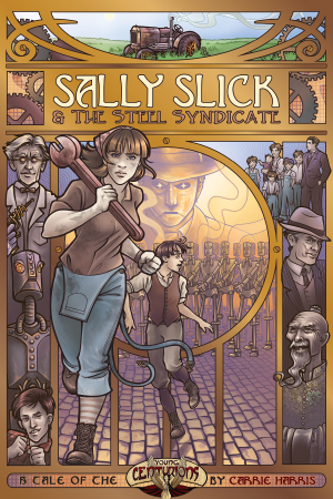 Capa de Resenha - Sally Slick and the Steel Syndicate
